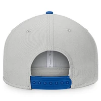 Men's Fanatics Gray/Royal New York Mets Glory Days Two-Tone Snapback Hat