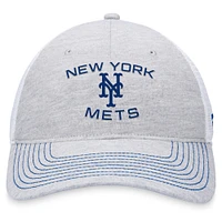 Men's Fanatics Gray New York Mets Trucker Adjustable Hat