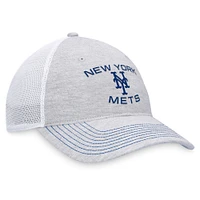 Men's Fanatics Gray New York Mets Trucker Adjustable Hat