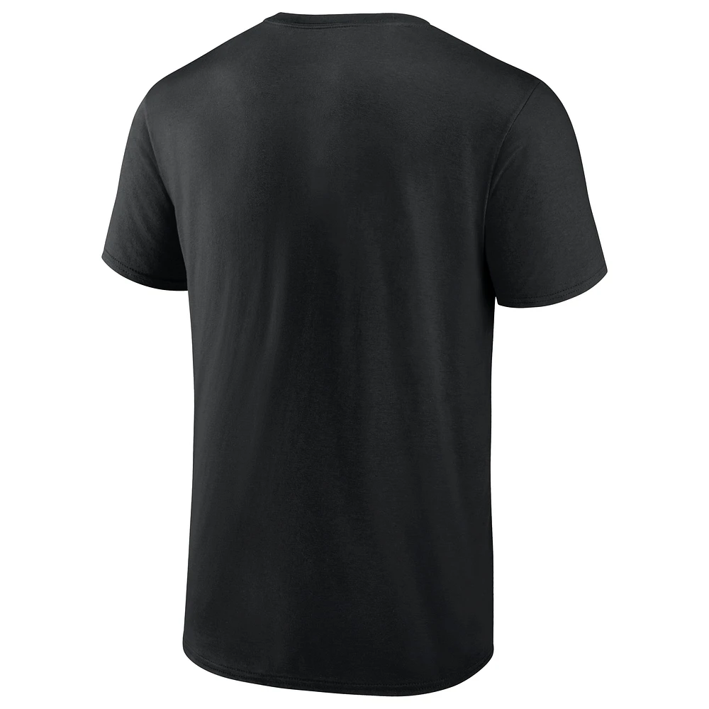Men's  Fanatics Juan Soto Black New York Mets Seal Logo T-Shirt
