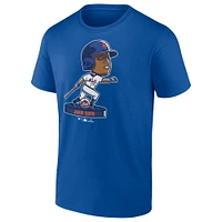 Men's  Fanatics Juan Soto Royal New York Mets Bobblehead T-Shirt
