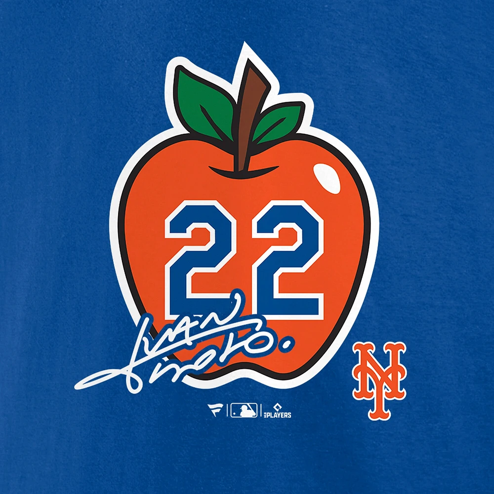 Men's  Fanatics Juan Soto Royal New York Mets Player Number T-Shirt