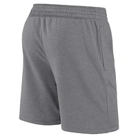 Men's Fanatics Royal/Heather Gray New York Mets Arch T-Shirt & Shorts Combo Set