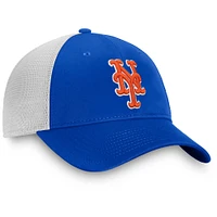 Men's Fanatics Royal/White New York Mets Team Core Unstructured Trucker Adjustable Hat