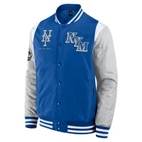 Men's Fanatics  Royal New York Mets Elements Elite Full-Snap Jacket