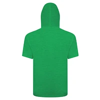 Men's Levelwear Green New York Mets St. Patrick's Day Phase Plaid Short Sleeve T-Shirt Hoodie