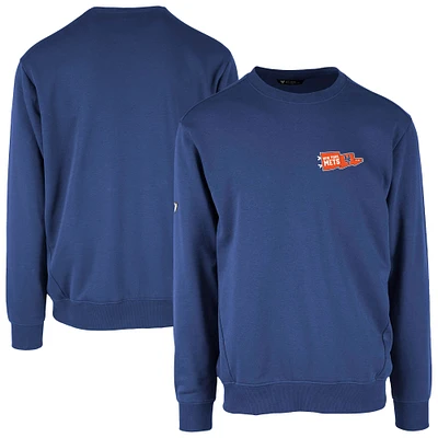 Men's Levelwear  Royal New York Mets Zane Rafters Pullover Sweatshirt