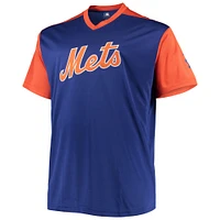 Men's Mike Piazza Royal/Orange New York Mets Cooperstown Collection Replica Player Jersey