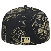 Casquette ajustée New Era York Mets 59FIFTY Day Allover pour hommes