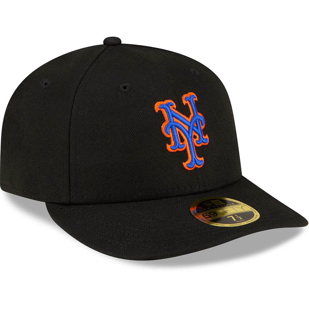 Men's New Era  Black York Mets Authentic Collection Alternate On-Field Low Profile 59FIFTY Fitted Hat