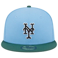 Casquette ajustée 59FIFTY New York Mets 1986 World Series Era bleu ciel/coriandre pour homme