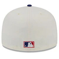 Men's New Era White York Mets Big League Chew Original 59FIFTY Fitted Hat
