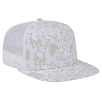 Casquette Snapback 9FIFTY Snapback A-Frame Trucker New York Mets Logo Dunes New Era pour hommes