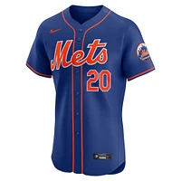 Men's Nike Pete Alonso Royal New York Mets 2nd Alternate Elite Player Jersey
