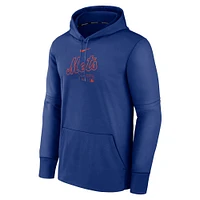 Men's Nike Royal New York Mets Authentic Collection Practice Performance Pullover Hoodie