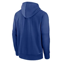 Men's Nike Royal New York Mets Authentic Collection Practice Performance Pullover Hoodie