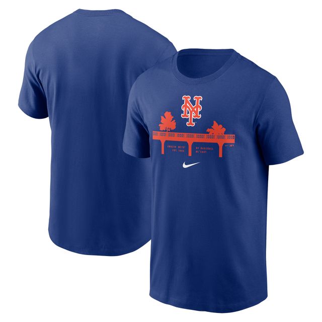 T-shirt de l'équipe locale Nike Royal New York Mets Bridge pour homme