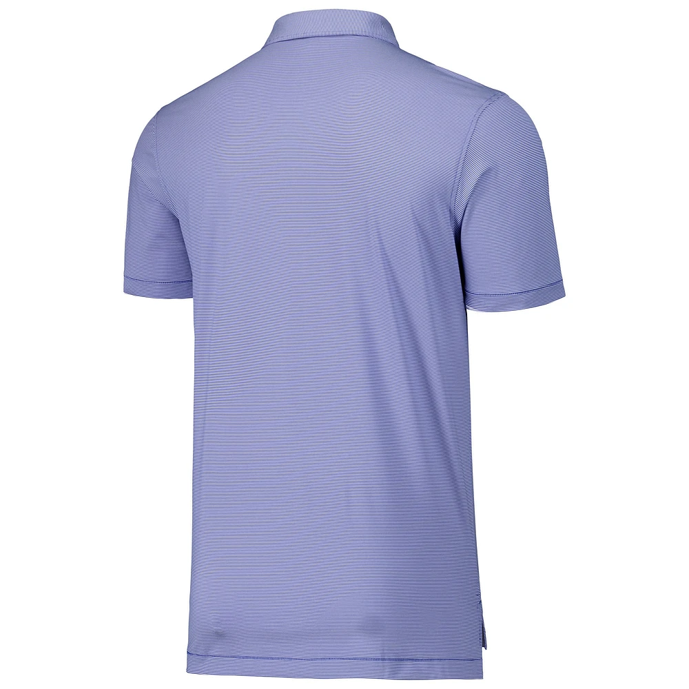 Men's Peter Millar Royal New York Mets Jubilee Stripe Stretch Jersey Polo