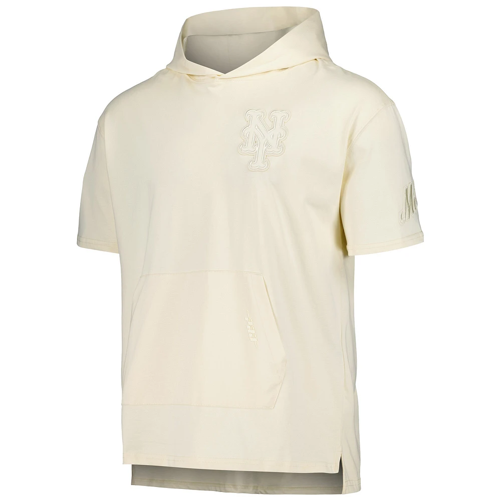 T-shirt à capuche neutre Pro Standard pour hommes, crème