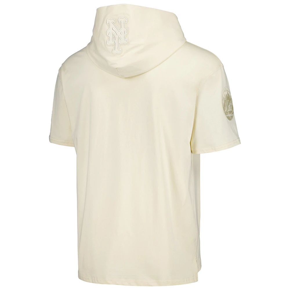 T-shirt à capuche neutre Pro Standard pour hommes, crème