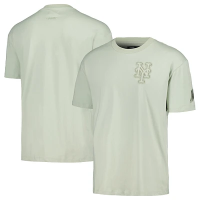 T-shirt à épaules tombantes Pro Standard Mint New York Mets Neutre CJ pour hommes