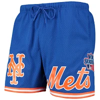 Men's Pro Standard Royal New York Mets 1986 World Series Mesh Shorts