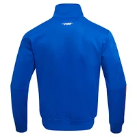 Men's Pro Standard Royal New York Mets Fast Lane Full-Zip Track Jacket