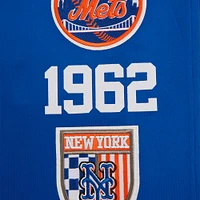 Men's Pro Standard Royal New York Mets Fast Lane Full-Zip Track Jacket