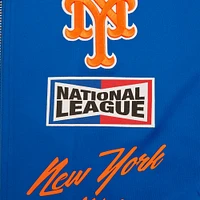 Men's Pro Standard Royal New York Mets Fast Lane Full-Zip Track Jacket