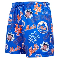 Men's Pro Standard Royal New York Mets Toss Logo Woven Shorts
