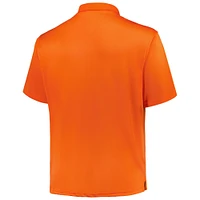 Men's Profile Royal/Orange New York Mets Big & Tall Two-Pack Solid Polo Set