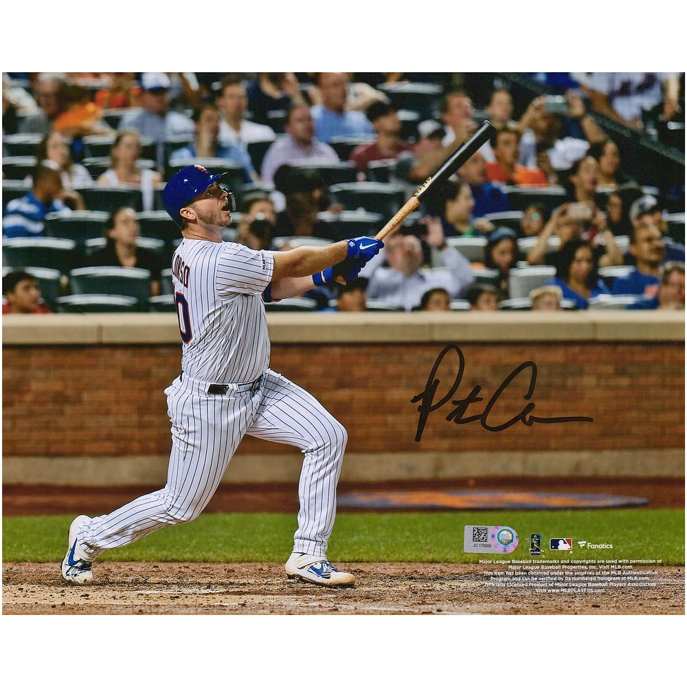 Pete Alonso New York Mets Autographed 8" x 10" MLB Rookie Record Home Run #53 Photograph
