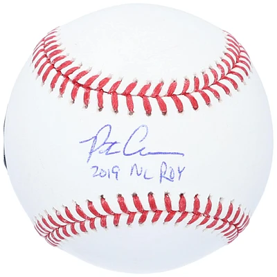 Pete Alonso New York Mets Autographed Baseball with "19 NL ROY" Inscription