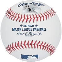 Pete Alonso New York Mets Autographed Baseball with Full Name Signature