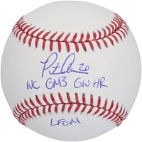 Pete Alonso New York Mets Autographed Baseball with Multiple Inscriptions - Limited Edition of 25