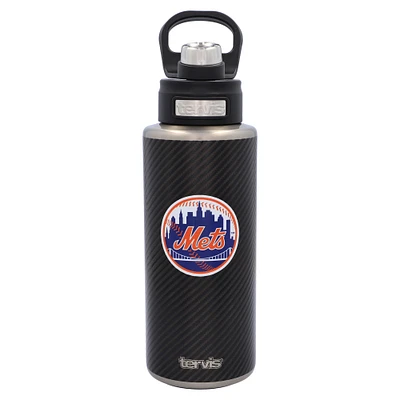 Tervis New York Mets 32oz. Carbon Fiber Wide Mouth Bottle