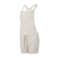 Women's Concepts Sport Cream New York Mets Montana Hacci Knit Romper Overalls