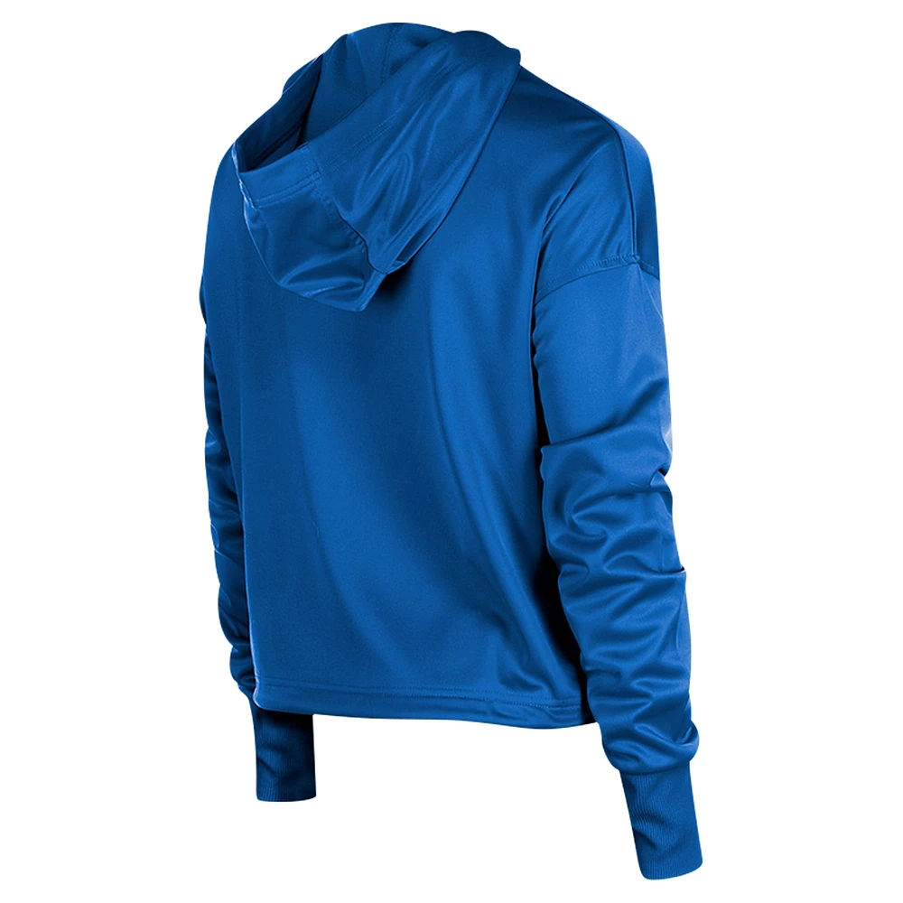 Women's New Era Royal York Mets Half-Zip Hoodie