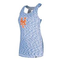 Women's New Era Royal York Mets Space Dye Keyhole Back Tank Top