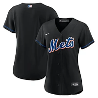 Women's Nike Black New York Mets 2022 Alternate Replica Team Jersey