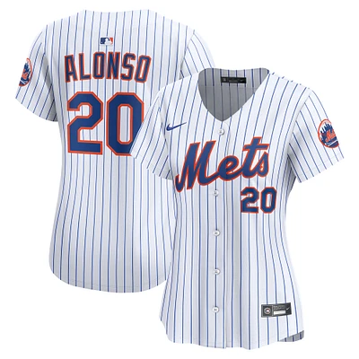 Women's Nike Pete Alonso White New York Mets Home Limited Jersey