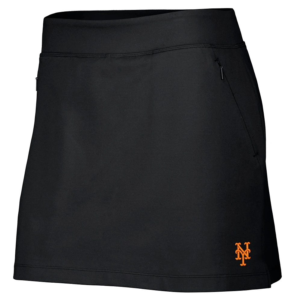 Women's Tommy Bahama Black New York Mets Aubrey IslandZone Skort