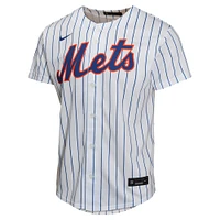 Youth Nike Francisco Lindor White New York Mets Home Game Player Jersey