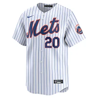 Youth Nike Pete Alonso White New York Mets Home Limited Player Jersey