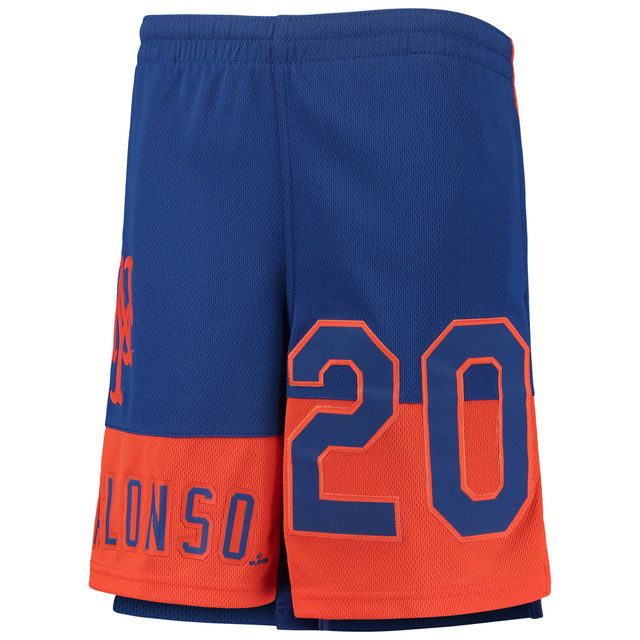 Short Pete Alonso Royal New York Mets Pandemonium Name & Number pour jeune