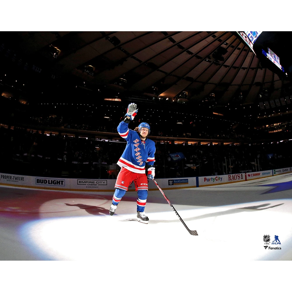 Artemi Panarin New York Rangers Unsigned Post-Game Celebration Photograph
