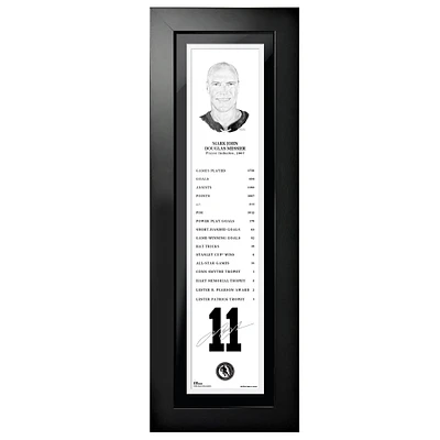 Mark Messier New York Rangers - Legends Line 6'' x 22'' Photo encadrée