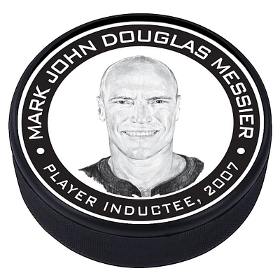 Mark Messier New York Rangers - Legends Line Textured Hockey Puck