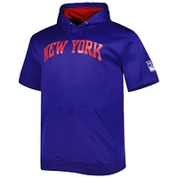 Men's Fanatics Artemi Panarin Blue New York Rangers Big & Tall Name Number Pullover Hoodie
