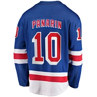 Men's Fanatics Artemi Panarin Blue New York Rangers Home Premier Breakaway Player Jersey